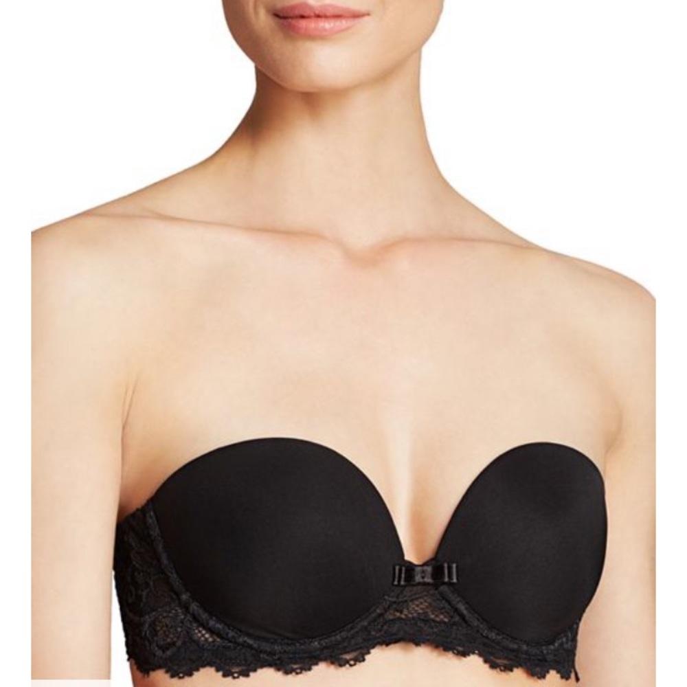 Simone Perele Celeste Lace Strapless Bra - 34F